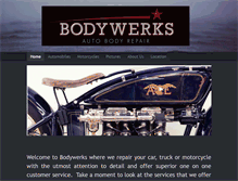 Tablet Screenshot of bodywerksrm.com